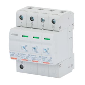 GEWISS - Ueberspannungsableiter mit tauschbarem Modul Typ 2 400V 40kA 3P+N 4TE