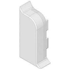 GEWISS - Sockelleistenkanal Endstueck links 50x20 cremeweiss RAL9001