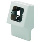 GEWISS - Sockelleistenkanal Geraetetraeger fuer Flaechenprogramm 70x20 cremeweiss RAL9001