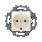 GEWISS - Steckdose deutscher Standard Dahlia Schraubklemmen / Klappdeckel 16A Reinweiss