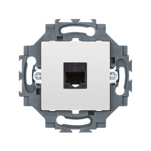 GEWISS - Netzwerk-Anschlussdose Dahlia RJ45 Cat.5e UTP Cremeweiss