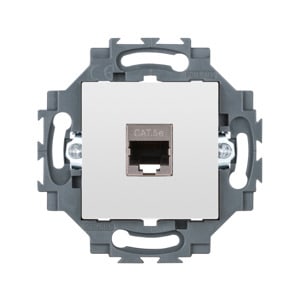 GEWISS - Netzwerk-Anschlussdose Dahlia RJ45 Cat.5e FTP Cremeweiss