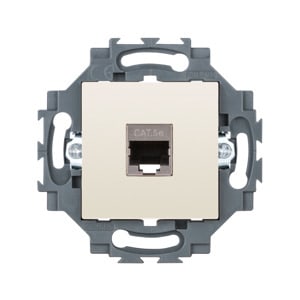 GEWISS - Netzwerk-Anschlussdose Dahlia RJ45 Cat.5e FTP Reinweiss