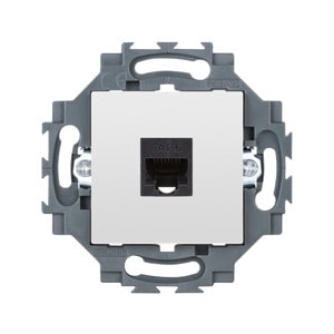 GEWISS - Netzwerk-Anschlussdose Dahlia RJ45 Cat.6 UTP Cremeweiss
