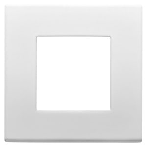 GEWISS - Abdeckrahmen Dahlia 1 fach Farbe Weiss