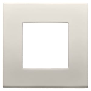 GEWISS - Abdeckrahmen Dahlia 1 fach Farbe Cremeweiss