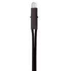 GEWISS - LED Kolbenlampe mit Anschlussleitung Dahlia 10cm 230V AC Bernstein