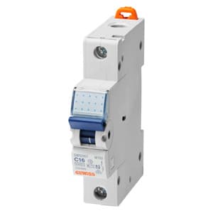 GEWISS - Leitungsschutzschalter (MCB) D-20A 10kA 1-Pol 1TE