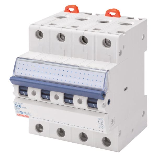 GEWISS - Leitungsschutzschalter (MCB) C-16A 6kA 4-Pol 4TE