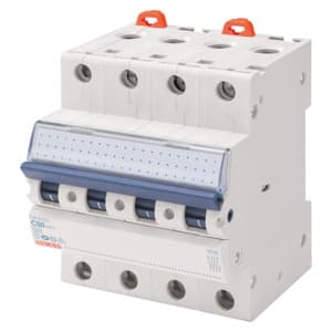 GEWISS - Leitungsschutzschalter (MCB) C-50A 10kA 4-Pol 4TE