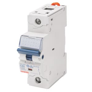 GEWISS - Leitungsschutzschalter (MCB) Hochleistungs C-25A 25kA 1-Pol 1.5TE