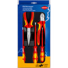 KNIPEX - VDE-Werkzeugsatz, 5teilig (2 Zangen 3 Schraubendreher)
