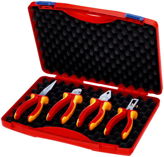 KNIPEX - Kompakt-Box 4-teilig mit VDE-Werkzeugen