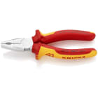 KNIPEX - Kombizange verchromt, 2-K, 160 mm, VDE-isoliert