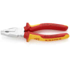 KNIPEX - Kombizange verchromt, 2-K, 190 mm, VDE-isoliert