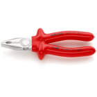 KNIPEX - Kombizange verchromt tauchisoliert, VDE-geprüft 180 mm