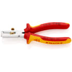 KNIPEX - VDE Abisolierzange <10mm2 mit Öffnungsfeder 160mm, SB
