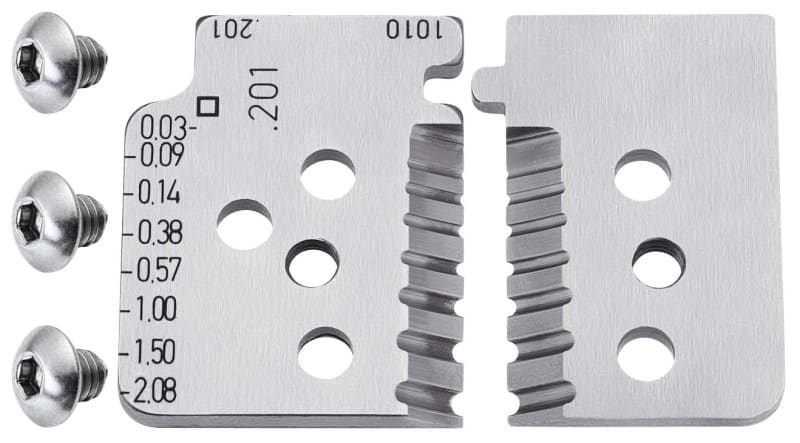 KNIPEX - 1 Satz Ersatzmesser für 12 12 02