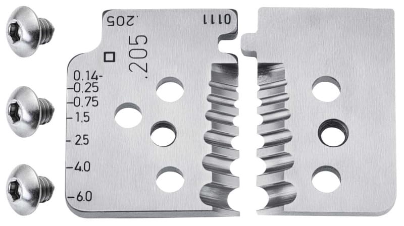 KNIPEX - 1 Satz Ersatzmesser für 12 12 06