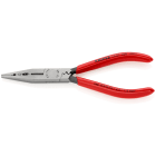 KNIPEX - Verdrahtungszange poliert Kunststoff, 160 mm, 0,5-2,5 mm² SB