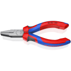 KNIPEX - Flachzange poliert mit Mehrkomponenten-Hüllen 140 mm