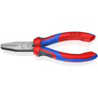 KNIPEX - Flachzange poliert mit Mehrkomponenten-Hüllen 160 mm
