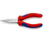 KNIPEX - Flachrundzange mit Schneide verchromt, 2-K,  140 mm