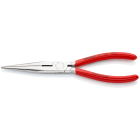 KNIPEX - Flachrundzange mit Schneide verchromt 200 mm