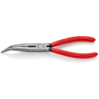 KNIPEX - Flachrundzange mit Schneide, gebogen, getaucht, 200 mm