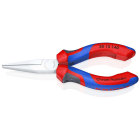 KNIPEX - Langbeckzange verchromt mit Mehrkomponenten-Hüllen 140 mm