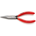 KNIPEX - Langbeckzange poliert mit Kunststoff, flachrund, 140 mm