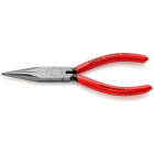 KNIPEX - Langbeckzange poliert mit Kunststoff, flachrund, 160 mm