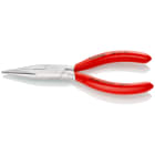 KNIPEX - Langbeckzange verchromt mit Kunststoff, flachrund 140 mm