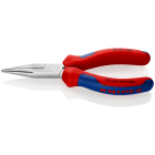 KNIPEX - Langbeckzange verchromt, 2-K, flachrund, 140 mm