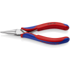 KNIPEX - Elektronik-Greifzange, 2-K, 145 mm, flachrund