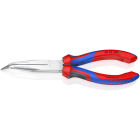 KNIPEX - Mechanikerzange verchromt 2-K, gebogen, 200 mm