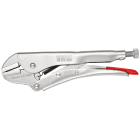 KNIPEX - Gripzange glanzverzinkt 225 mm, gerade Backen