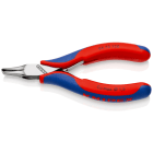 KNIPEX - Elektronik-Vornschneider mit Mehrkomponenten-Hüllen 120 mm
