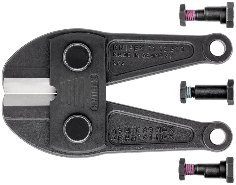 KNIPEX - Ersatzmesserkopf für 71 72 610 komplett mit Schrauben