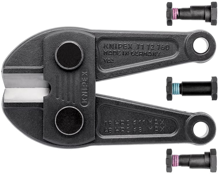 KNIPEX - Ersatzmesserkopf für 71 72 760 komplett mit Schrauben