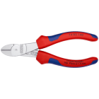 KNIPEX - Kraftseitenschneider verchromt mit 2-K Griffhüllen 140 mm