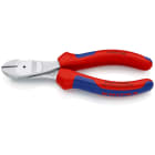 KNIPEX - Kraftseitenschneider verchromt mit 2-K Griffhüllen 160 mm