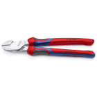 KNIPEX - Kraftseitenschneider verchromt mit 2-K Griffhüllen 250 mm