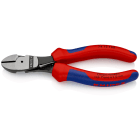 KNIPEX - Kraftseitenschneider poliert 2-K, 160 mm mit Feder