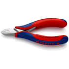 KNIPEX - Elektronik-Seitenschneider mit Mehrkomponenten-Hüllen 115 mm