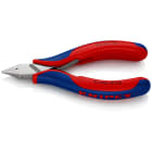 KNIPEX - Elektronik-Seitenschneider mit Mehrkomponenten-Hüllen 115 mm