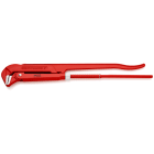 KNIPEX - Rohrzange 90° 3 S-Form, rot, 650 mm