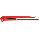 KNIPEX - Rohrzange 90° 4 S-Form, rot, 750 mm