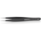 KNIPEX - Präzisions-Pinzette ESD 130 mm, spitz