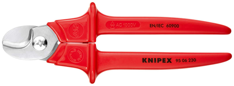 KNIPEX - Kabelschere isoliert, mit Kunststoff umspritzt, VDE 230 mmSB